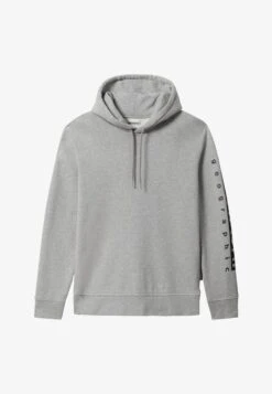Napapijri BADAS - Kapuzenpullover - Medium Grey Melange -Napapijri 11dd2c7639234269af73c31f573b2eee