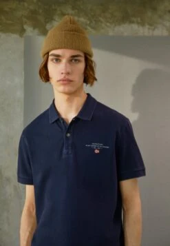 Napapijri ELBAS - Poloshirt - Blu Marine -Napapijri 1d52886ba9e747df81250a721fd20bd4