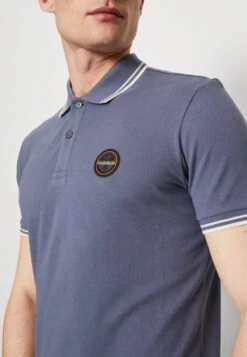 Napapijri MACAS - Poloshirt - Blue Grisail -Napapijri 1def567d0ad346c384236c1f887e8eed