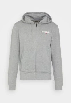 Napapijri ICE - Sweatjacke - Med Grey Melange -Napapijri 2004606cb49d4f2ca7252a48e0f32a4c