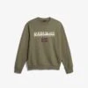 Napapijri AYAS CREW NECK - Sweatshirt - Green Lichen -Napapijri 202ef0925bd241f598edb3a362fd1496