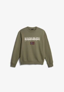 Napapijri AYAS CREW NECK - Sweatshirt - Green Lichen