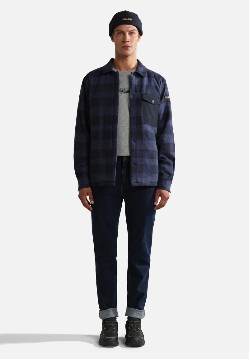 Napapijri S BOX LS - Langarmshirt - Medium Grey Melange 4 Napapijri S BOX LS - Langarmshirt - Medium Grey Melange – Bild 2