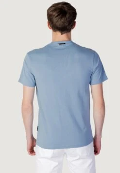 Napapijri S SANGAY SS - T-Shirt Print - Pale Blue -Napapijri 270a347ea5064a72a574745ad1fda93f