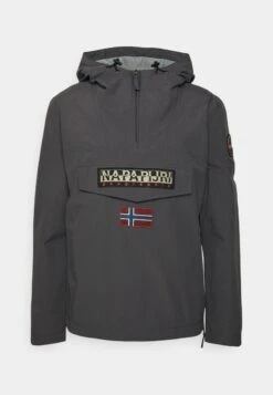 Napapijri RAINFOREST - Leichte Jacke - Dark Grey Solid -Napapijri 27aeb4174f8d44dba1e79d73ffa5cf32 1