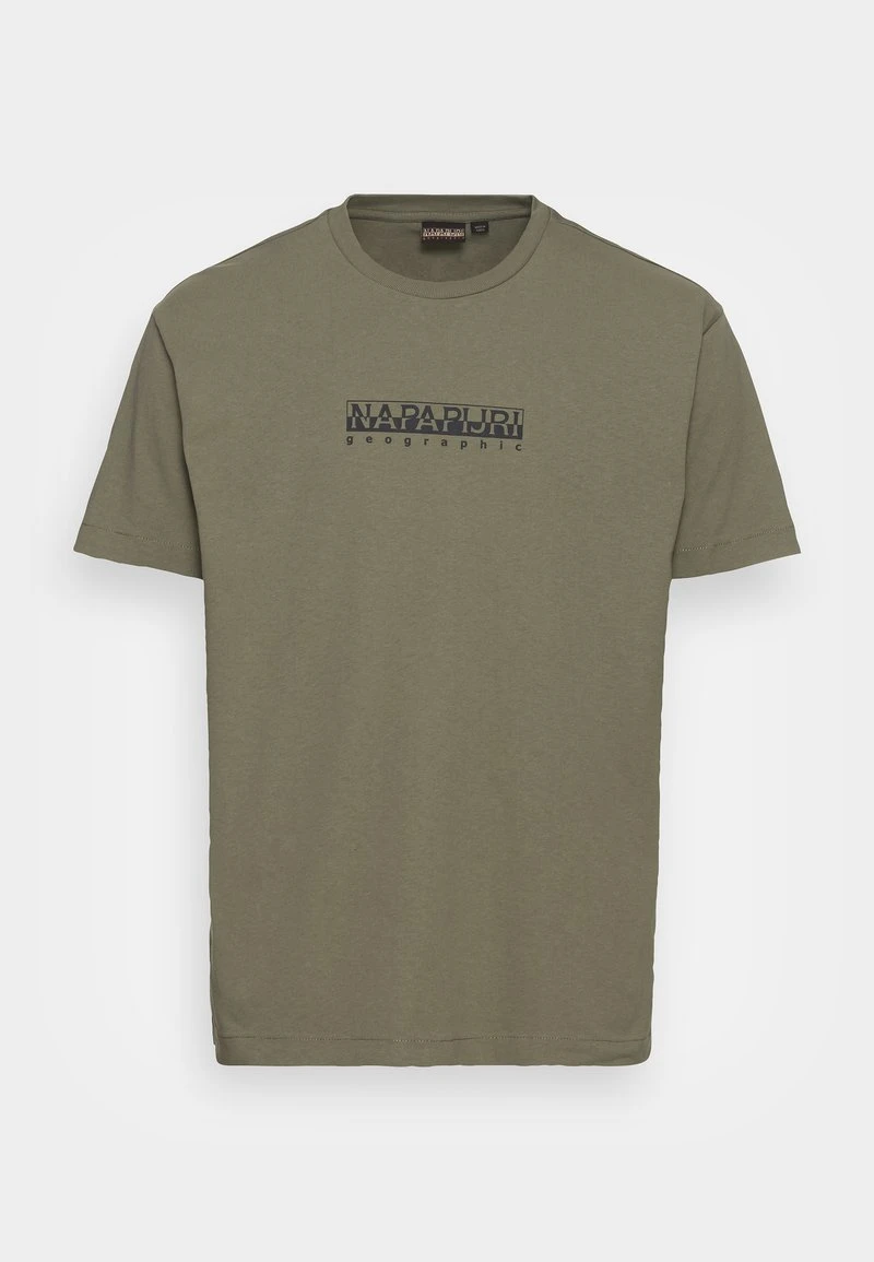 Napapijri BOX - T-Shirt Print - Green Lichen 3 Napapijri BOX - T-Shirt Print - Green Lichen