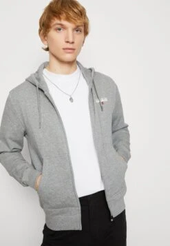 Napapijri ICE - Sweatjacke - Med Grey Melange -Napapijri 35b76464529d46079c2884e4003573ca