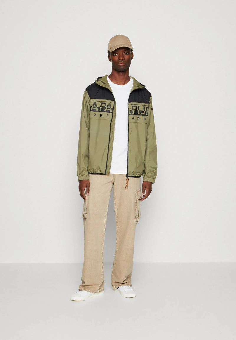 Napapijri A-RAYMI FZH - Leichte Jacke - Green Lichen 4 Napapijri A-RAYMI FZH - Leichte Jacke - Green Lichen – Bild 2