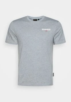 Napapijri ICE - T-Shirt Basic - Med Grey -Napapijri 45a21e0c43aa4f9091287a4b93cd211c 1