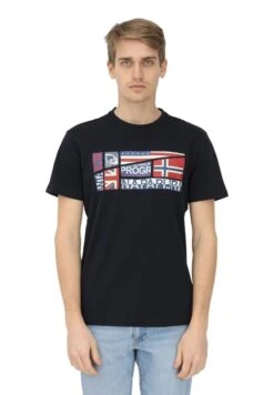 Napapijri T-Shirt Print - Blu Marine -Napapijri 4dd5fe0f30964e50a55558536df23271