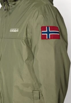 Napapijri ACOUBERTIN OPEN - Windbreaker - Green Lichen -Napapijri 5418fdbd3f484f438fd27c9630d5c7b1
