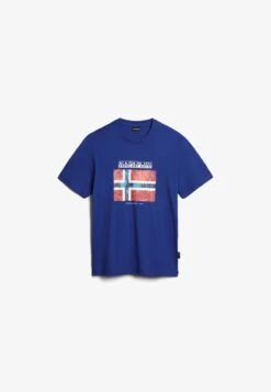 Napapijri GUIRO - T-Shirt Print - Orange Mock -Napapijri 570d29c395bd4fc1bbc0b25ed0b0b818