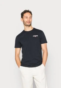 Napapijri ICE - T-Shirt Basic - Blu Marine -Napapijri 587099fd50544f95ba7b6e518241746f 1