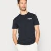 Napapijri ICE - T-Shirt Basic - Blu Marine -Napapijri 587099fd50544f95ba7b6e518241746f