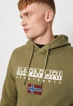 Napapijri AYAS - Sweatshirt - Green Lichen -Napapijri 59919d9e974347d6a0f48e38d1b61b2b