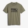 Napapijri S-QUITO SS - T-Shirt Print - Green Lichen -Napapijri 5a4fedc1316a40a8b13fa87dc4fa769e