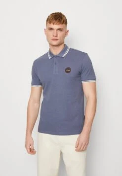 Napapijri MACAS - Poloshirt - Blue Grisail