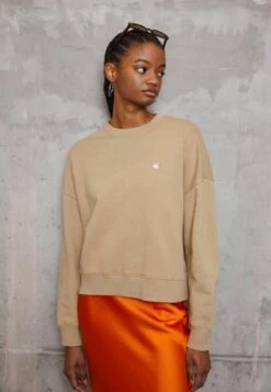 Napapijri NINA - Sweatshirt - Beige Silvr -Napapijri 654820953ad0448f9060cddb2edd9628