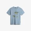 Napapijri DAULE - T-Shirt Print - Blue Faded Bb -Napapijri 66380ac8e0134ec8a70bdb74b8c216a1