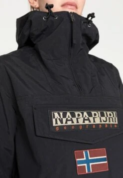 Napapijri RAINFOREST - Leichte Jacke - Black -Napapijri 66ce48364c8a488988496e25d9a3aef1