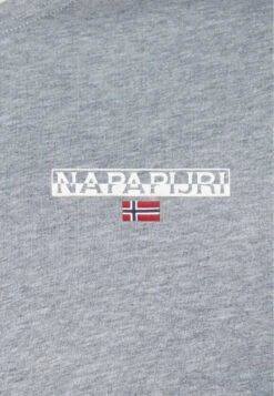 Napapijri ICE - T-Shirt Basic - Med Grey -Napapijri 68c59a1d458d42019f0720f3b0a68278