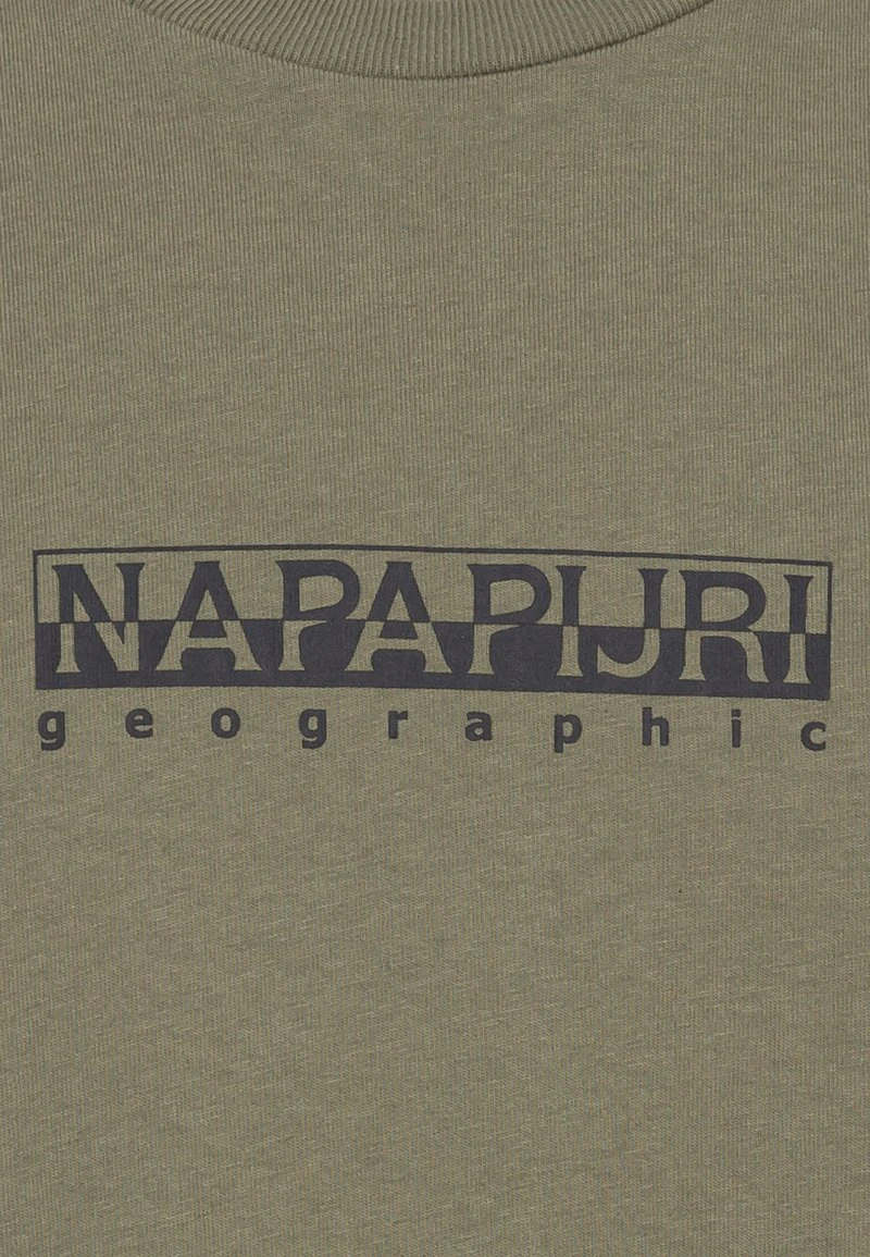 Napapijri BOX - T-Shirt Print - Green Lichen 5 Napapijri BOX - T-Shirt Print - Green Lichen – Bild 3