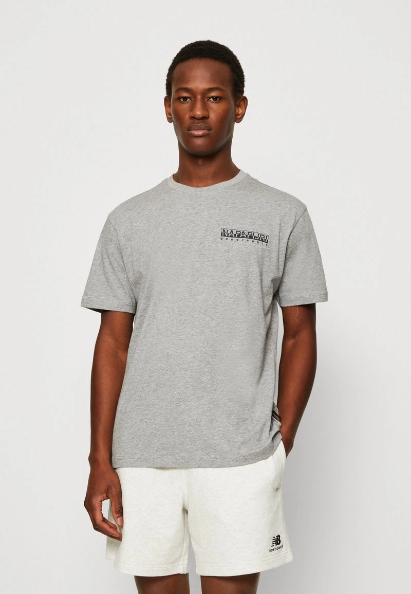 Napapijri BOLIVAR UNISEX - T-Shirt Print - Grey 5 Napapijri BOLIVAR UNISEX - T-Shirt Print - Grey – Bild 3