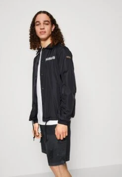 Napapijri CANAR UNISEX - Leichte Jacke - Black -Napapijri 73da2596531f4c068a8fc39ec0aa8fab