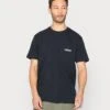 Napapijri MORGEX - T-Shirt Basic - Blu Marine