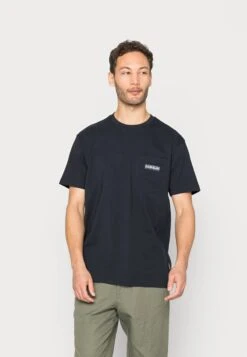 Napapijri MORGEX - T-Shirt Basic - Blu Marine -Napapijri 754a643cd4f849a082d811061c37e24e 2