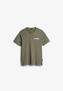 Napapijri BOLIVAR - T-Shirt Print - Bright White -Napapijri 7beb46d41d644ac29b2e071008354462