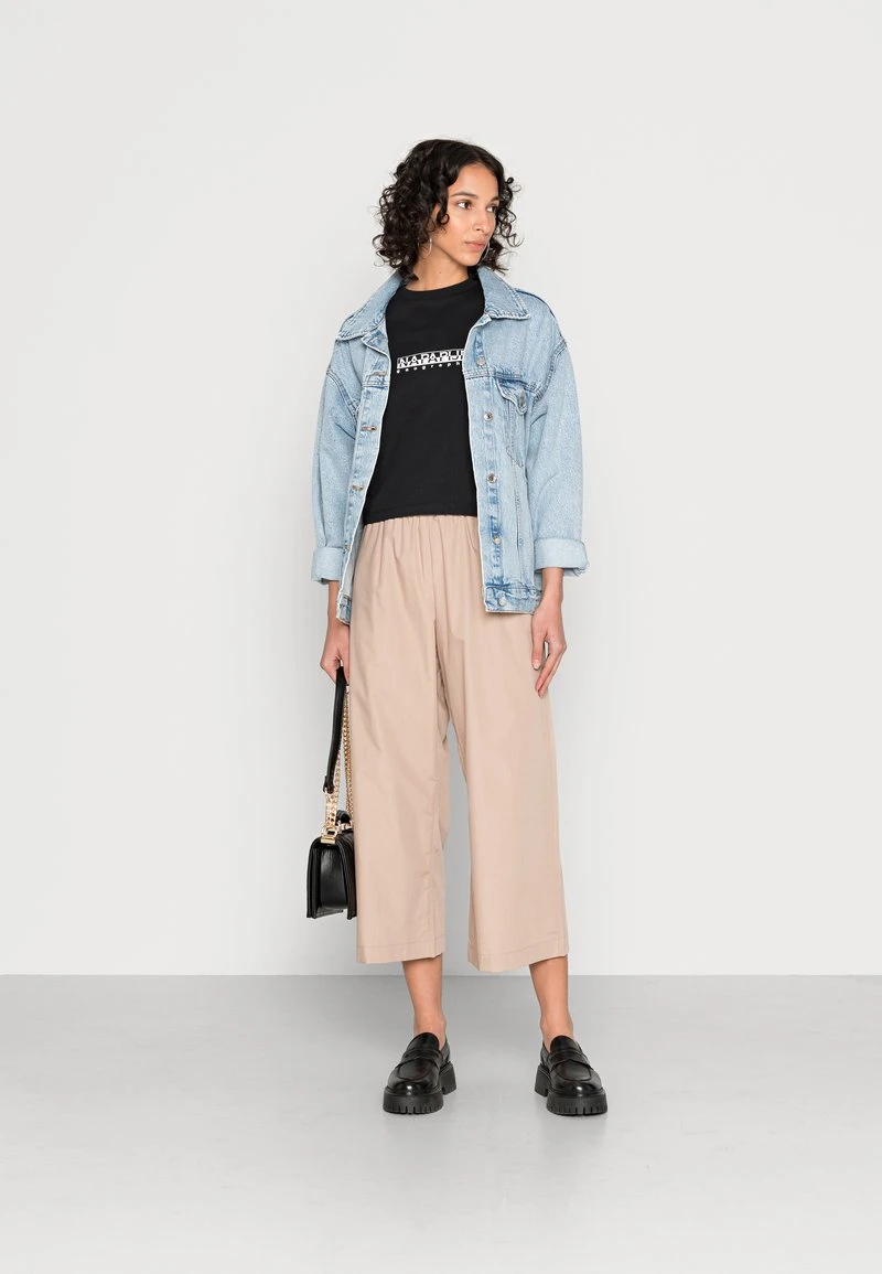 Napapijri BOX CROP - T-Shirt Print - Black 3 Napapijri BOX CROP - T-Shirt Print - Black – Bild 2