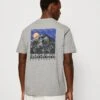 Napapijri BOLIVAR UNISEX - T-Shirt Print - Grey -Napapijri 85f240cd482f4c56ac52d407c6a24b66