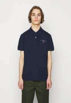 Napapijri ELBAS - Poloshirt - Blu Marine -Napapijri 886b3e422a544866a210d34a751eb94b
