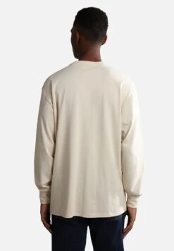Napapijri MORGEX - Langarmshirt - Whitecap Gray -Napapijri 8e961172d4cd433e95124ac44c6f04b7