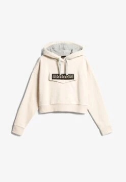Napapijri BURGEE CROP - Kapuzenpullover - Green Lichen -Napapijri 9b7a997b451d4a889ed98c4be2decd7d