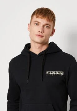 Napapijri QUITO UNISEX - Kapuzenpullover - Black -Napapijri 9f8ebcbc68c843e9a9c8312a784bf927