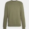 Napapijri BALIS CREW - Sweatshirt - Green Lichen -Napapijri a22a82169d934f12b7fcd0cfead44bc5