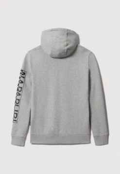 Napapijri BADAS - Kapuzenpullover - Medium Grey Melange -Napapijri a825d50bb6e94615b4f3321935bfa123