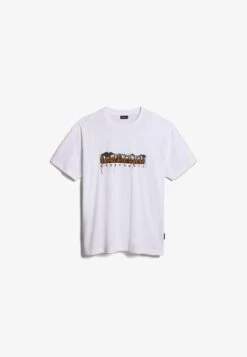 Napapijri S-PAJAS SS - T-Shirt Print - Green Lichen 12 Napapijri S-PAJAS SS - T-Shirt Print - Green Lichen -Napapijri a8ca20a87d664acdaaf17a930976c207 2