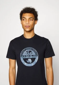 Napapijri BOLLO - T-Shirt Print - Blue Marine -Napapijri a99a66a2cc684d62b33b535a8389958c