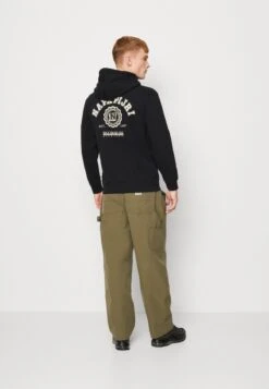 Napapijri QUITO UNISEX - Kapuzenpullover - Black -Napapijri ac40549542a84510b563b752f16af276