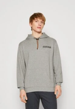 Napapijri MATAJE UNISEX - Sweatshirt - Grey Melange -Napapijri adcefde575304d0d990544487d7b8b74