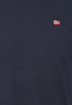 Napapijri SALIS - T-Shirt Basic - Blu Marine -Napapijri b0e0fee8ab5842aeb6405bbaedeb8cb0
