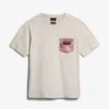 Napapijri CANDOLLE - T-Shirt Print - Whitecap Gray -Napapijri b34b6511d9334325a1ffe3fe1dfed28e