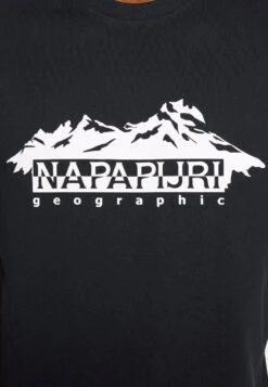 Napapijri RACING - T-Shirt Print - Black -Napapijri bf422707114c4ab7a52d539043927c73