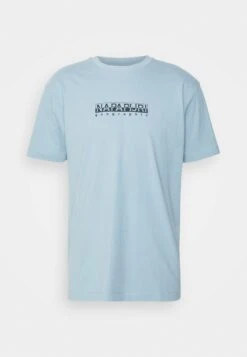 Napapijri BOX - T-Shirt Print - Blue Faded -Napapijri cf0fceccbec0437c92cc82e324f1ddc7