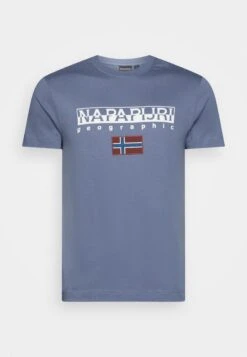 Napapijri S-AYAS - T-Shirt Print - Green Lichen -Napapijri d1abf2d92c3a4c18a6bb05154645f6e0 3