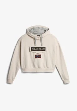 Napapijri BURGEE SUMMER - Kapuzenpullover - Black -Napapijri df691143051e4d558fff8bd7859ee0c0