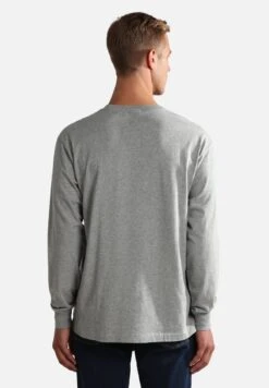 Napapijri S BOX LS - Langarmshirt - Medium Grey Melange 10 Napapijri S BOX LS - Langarmshirt - Medium Grey Melange -Napapijri e0b198b9ff784bd59fc8bef7bbbf572c